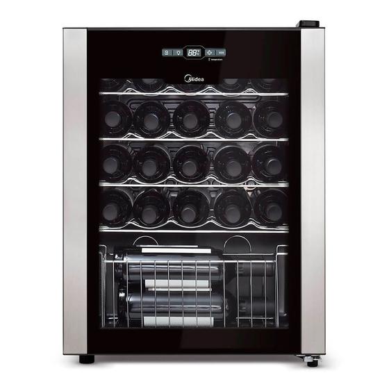 Imagem de Adega Climatizada de Vinhos 24 Garrafas Midea