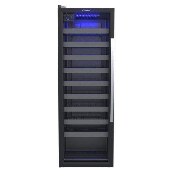Imagem de Adega Climatizada Venax Piubella 200 Porta Invertida 209l 50 Garrafas Preto 220v