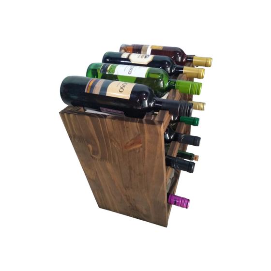 Imagem de Adega de vinho para 12 garrafas pode ficar no piso ou balcão