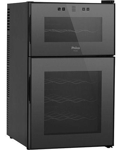Adega De Vinhos Profissional Philco 24 Garrafas Preta Menor preço em Adega De Vinhos Profissional Philco 24 Garrafas Preta