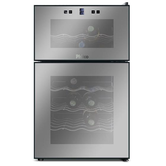 Adega Philco Preto - 24 Garrafas - 220v - Ph24dz