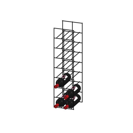 Adega Tipo Nicho Aramado Para 16 Garrafas Mod. 2L X 8A Menor preço em Adega Tipo Nicho Aramado Para 16 Garrafas Mod. 2L X 8A