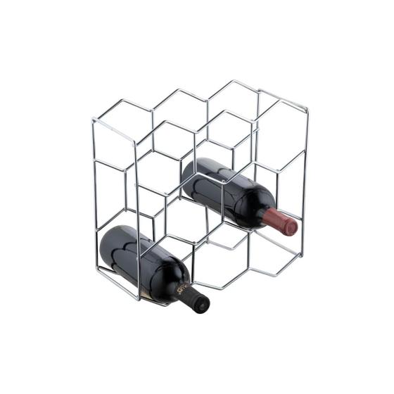 Imagem de Adega vinho colmeia inox 8 garrafas Forma 802142