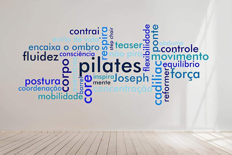 Imagem de Adeseivo para Parede Pilates Mod02