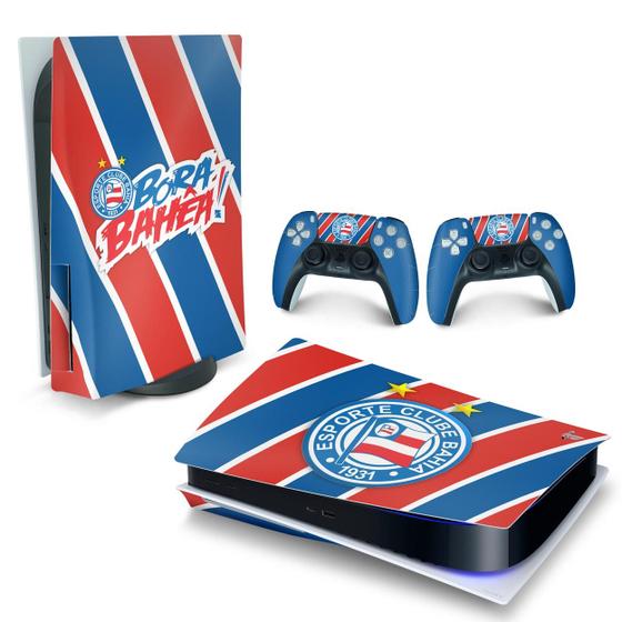 Imagem de Adesivo Anti Bolha Compatível PS5 Playstation 5 Skin Horizontal - Bahia B