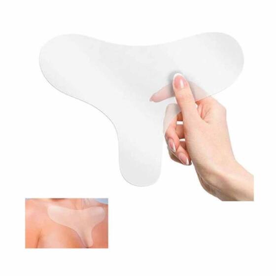 Adesivo Anti Ruga Linha Expressão Colo Seio Lavavel Silicone ...