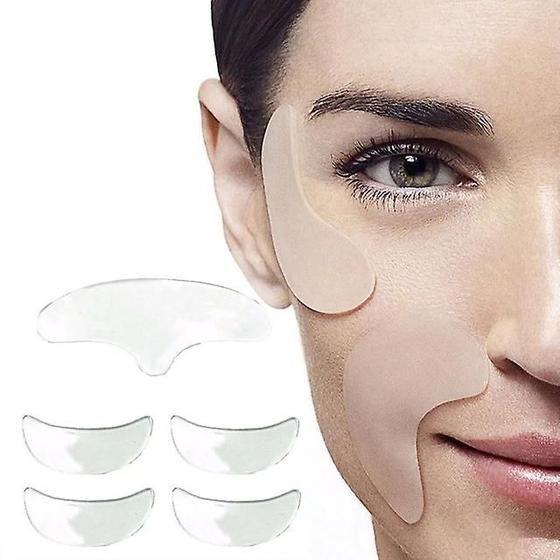 Imagem de Adesivo anti-rugas para remover linhas de olhos para mulheres e cuidados com a pele