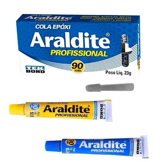 Imagem de Adesivo Araldite Epoxi Profissional 90Min 23G Incolor