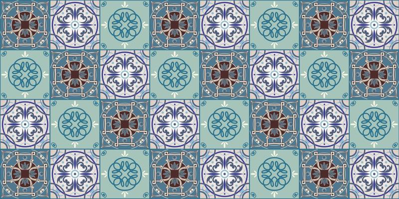 Imagem de Adesivo Azulejo Português - 3 desenhos (AZUL CLARO, AZUL ESCURO E CINZA)