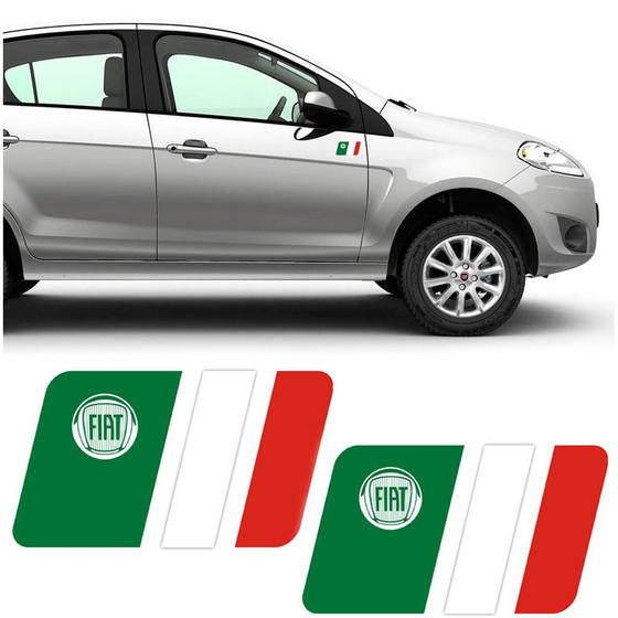 Imagem de Adesivo Bandeira País Alemanha, Itália, França Ford Fiat Vw