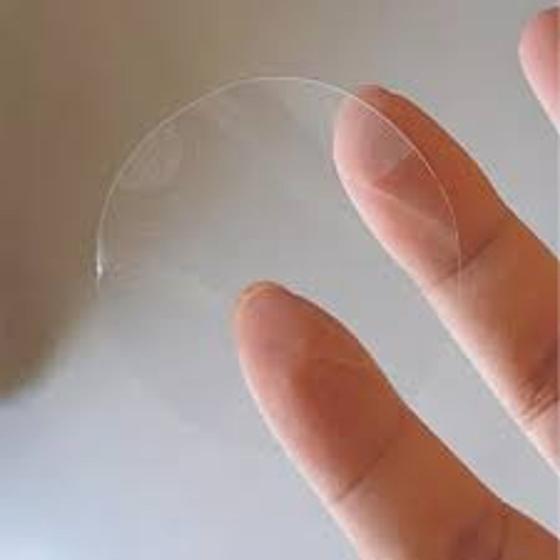 Imagem de Adesivo bolinha transparente 30 unidades de 4cm