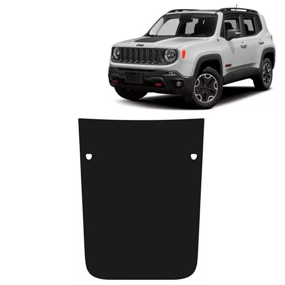 Imagem de Adesivo Capo Jeep Renegade 2015 16 17 18 2019 Preto Fosco