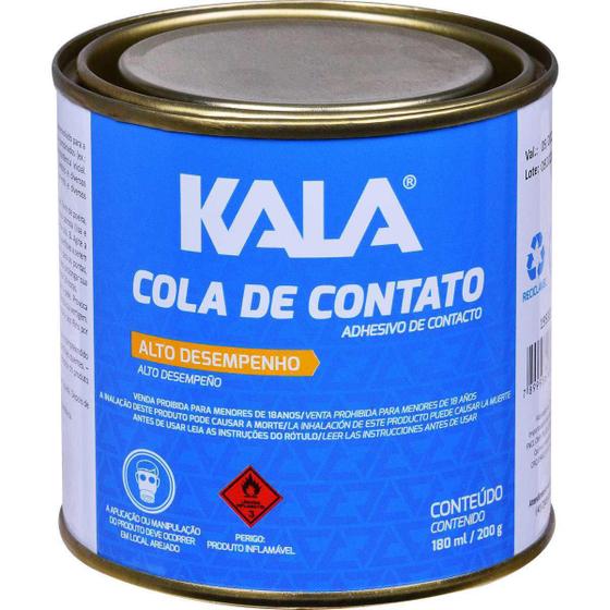Imagem de Adesivo Cola Contato Lata 200G Kala
