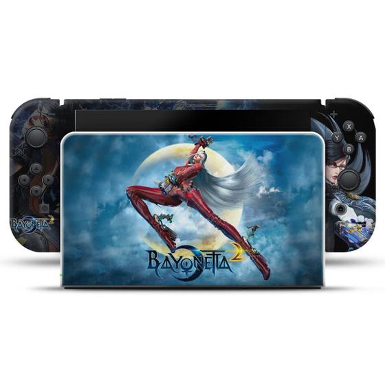 Imagem de Adesivo Compatível Nintendo Switch Oled Skin - Bayonetta 2