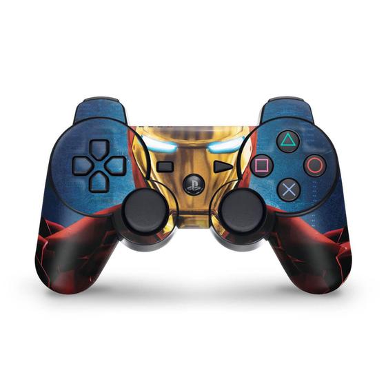 Imagem de Adesivo Compatível PS3 Controle Skin - Iron Man