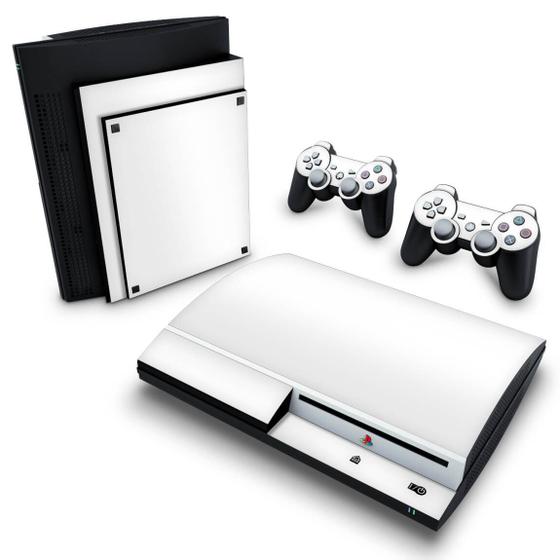 Imagem de Adesivo Compatível PS3 Fat Skin - Branco