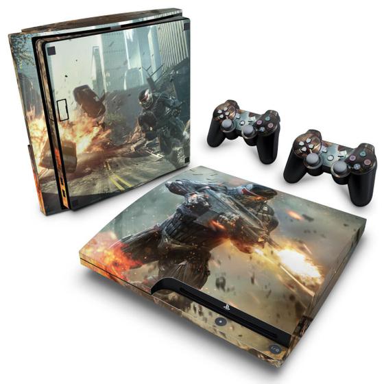 Imagem de Adesivo Compatível PS3 Slim Skin - Crysis 2