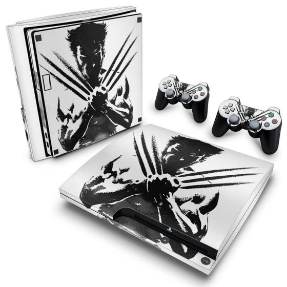 Imagem de Adesivo Compatível PS3 Slim Skin - Wolverine X-Men