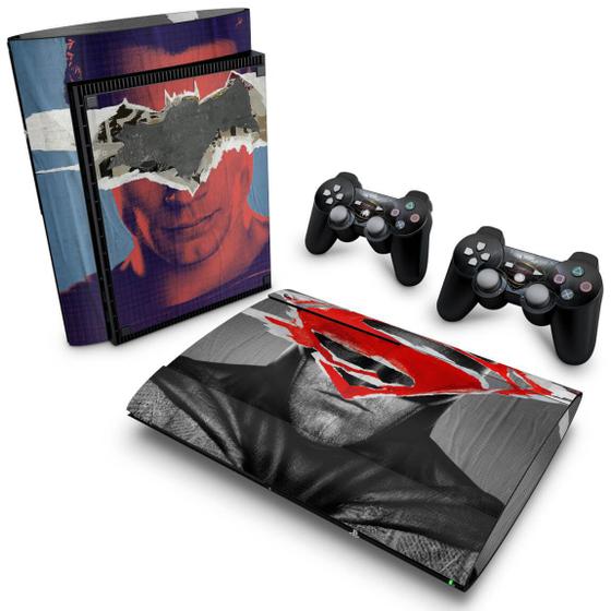 Imagem de Adesivo Compatível PS3 Super Slim Skin - Batman Vs Superman