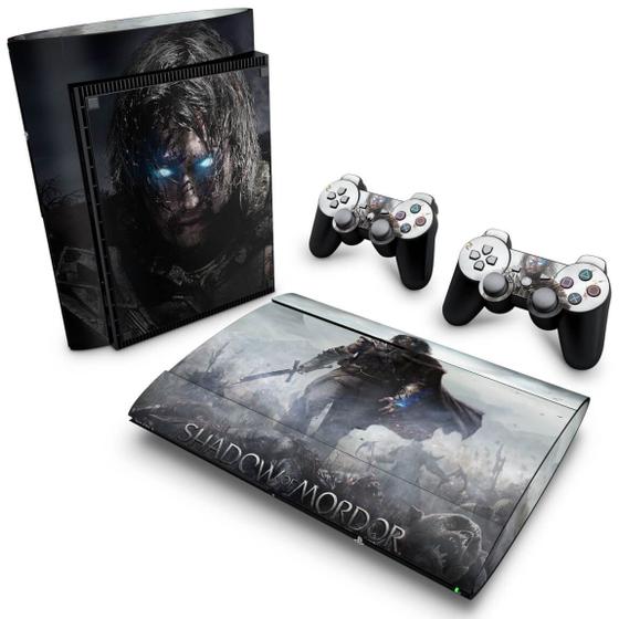 Imagem de Adesivo Compatível PS3 Super Slim Skin - Middle Earth: Shadow Of Mordor