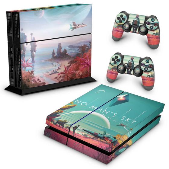 Imagem de Adesivo Compatível PS4 Fat Skin - No Man'S Sky