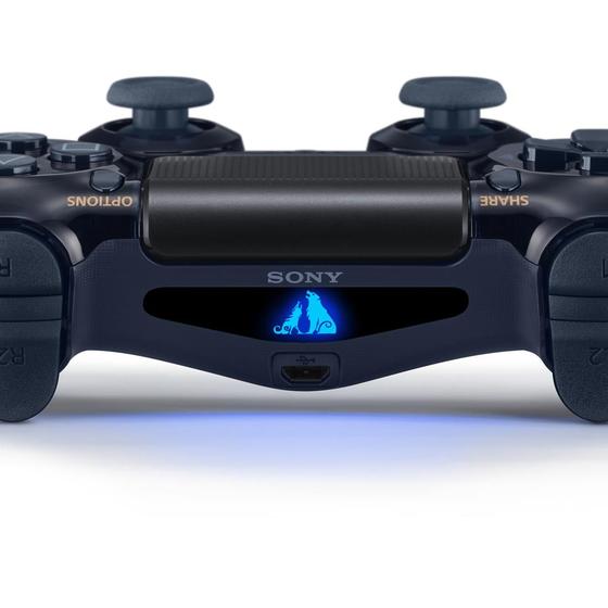 Imagem de Adesivo Compatível PS4 Light Bar Controle Skin - God of War Ragnarok Edition