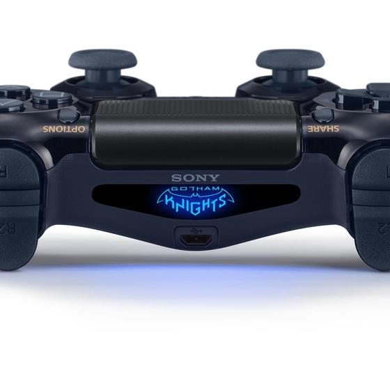 Imagem de Adesivo Compatível PS4 Light Bar Controle Skin - Gotham Knights