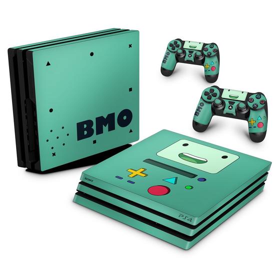 Imagem de Adesivo Compatível PS4 Pro Skin - BMO Hora de Aventura