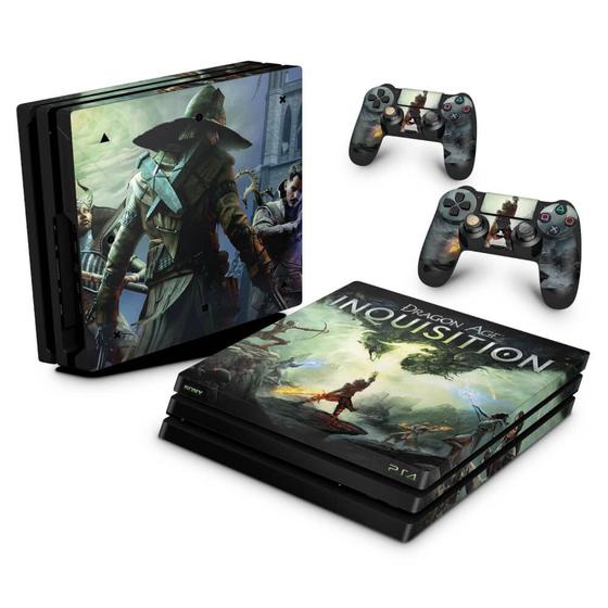 Imagem de Adesivo Compatível PS4 Pro Skin - Dragon Age Inquisition