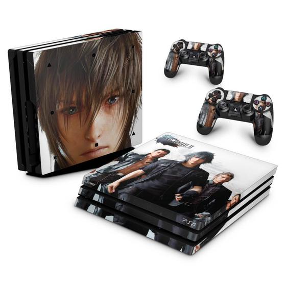 Imagem de Adesivo Compatível PS4 Pro Skin - Final Fantasy Xv B