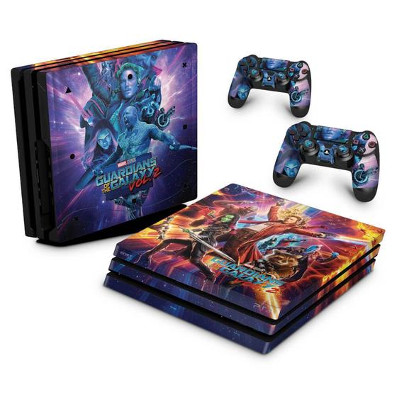 Imagem de Adesivo Compatível PS4 Pro Skin - Guardiões Da Galáxia Vol. 2