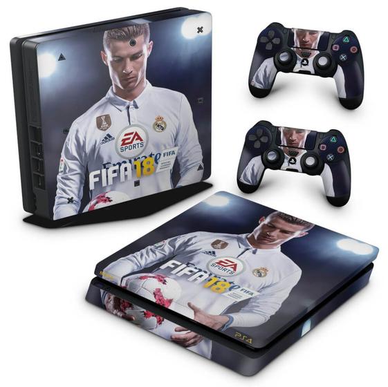 Imagem de Adesivo Compatível PS4 Slim Skin - Fifa 18