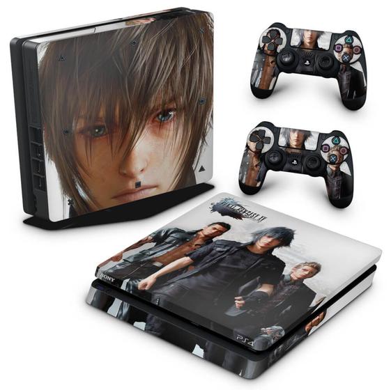 Imagem de Adesivo Compatível PS4 Slim Skin - Final Fantasy Xv B