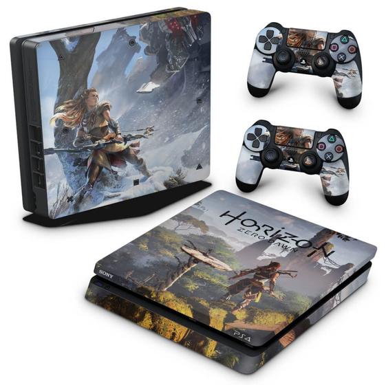 Imagem de Adesivo Compatível PS4 Slim Skin - Horizon Zero Dawn