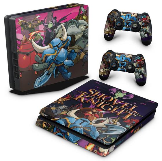 Imagem de Adesivo Compatível PS4 Slim Skin - Shovel Knight