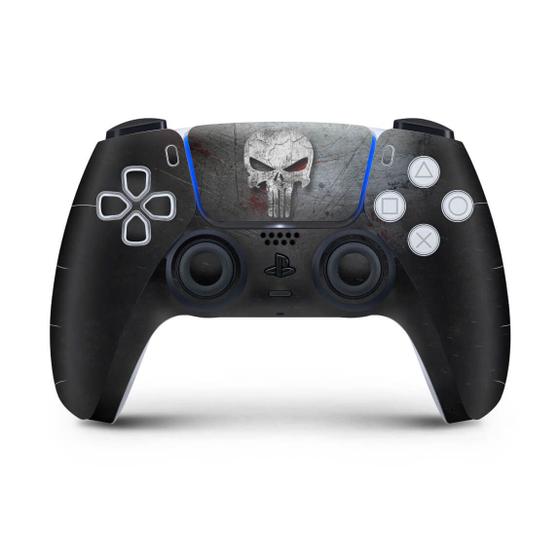 Imagem de Adesivo Compatível PS5 Controle Playstation 5 Skin - The Punisher Justiceiro
