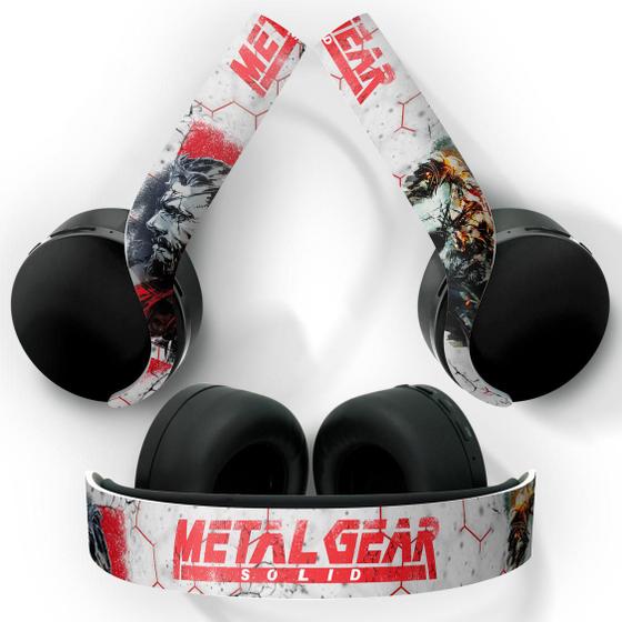 Imagem de Adesivo Compatível PS5 Headset Pulse 3D Playstation 5 Skin - Metal Gear Solid