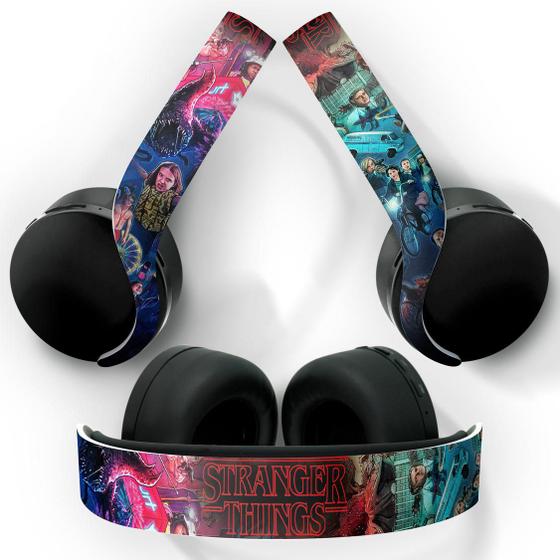 Imagem de Adesivo Compatível PS5 Headset Pulse 3D Playstation 5 Skin - Stranger Things