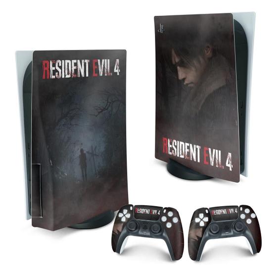 Imagem de Adesivo Compatível PS5 Playstation 5 Skin - Resident Evil 4 Remake