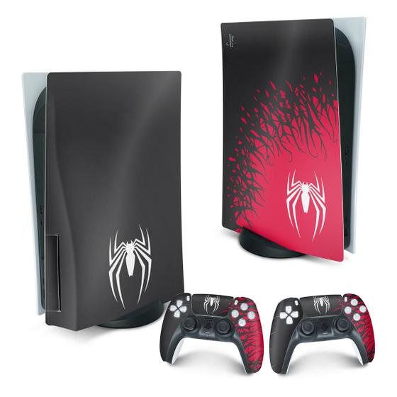 Imagem de Adesivo Compatível PS5 Playstation 5 Skin - Spider-Man Homem Aranha 2 Edition