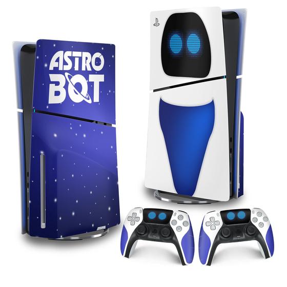 Imagem de Adesivo Compatível PS5 Slim Playstation Skin - Astro Bot