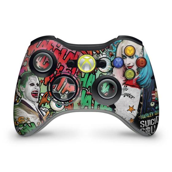 Imagem de Adesivo Compatível Xbox 360 Controle Skin - Esquadrão Suicida b