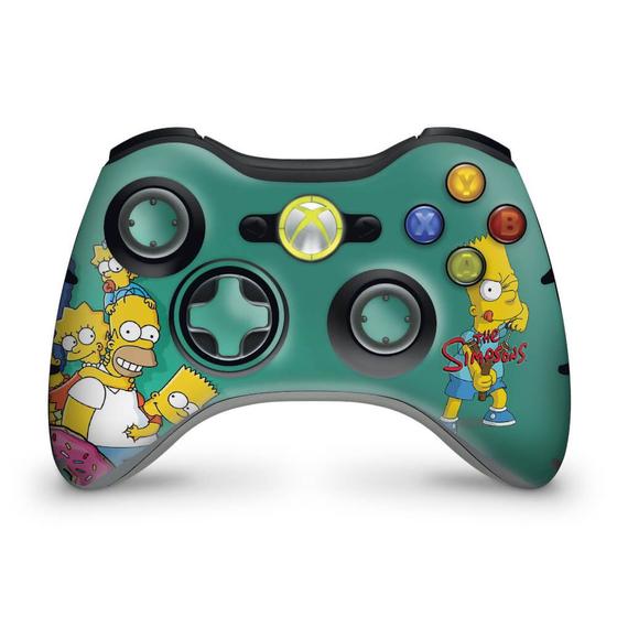 Imagem de Adesivo Compatível Xbox 360 Controle Skin - Simpsons