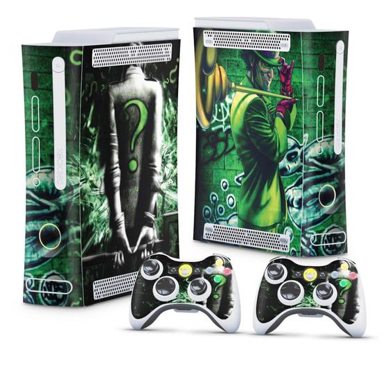 Imagem de Adesivo Compatível Xbox 360 Fat Arcade Skin - Charada Batman