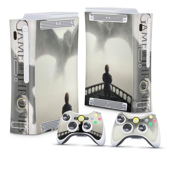 Imagem de Adesivo Compatível Xbox 360 Fat Arcade Skin - Game Of Thrones B