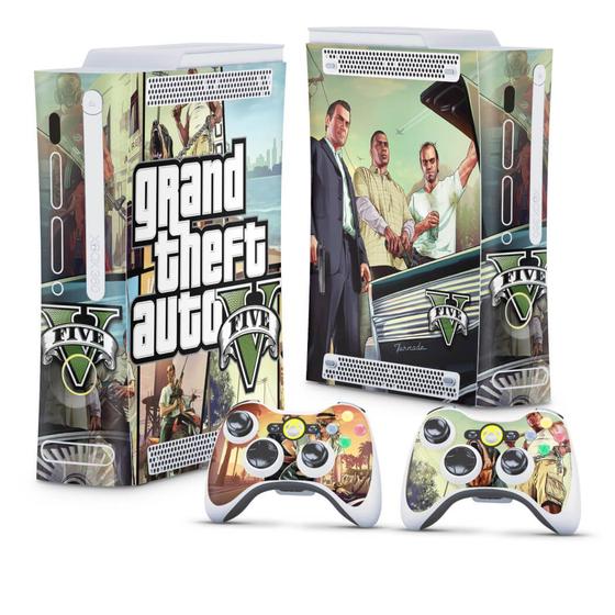 Imagem de Adesivo Compatível Xbox 360 Fat Arcade Skin - Gta V