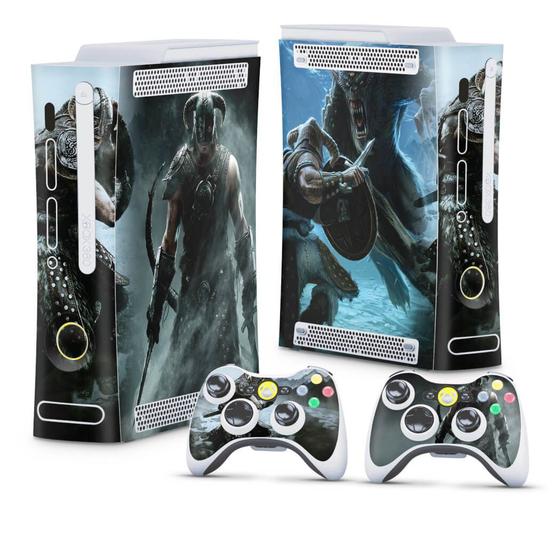 Imagem de Adesivo Compatível Xbox 360 Fat Arcade Skin - Skyrim