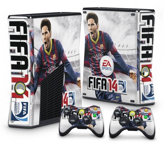 Imagem de Adesivo Compatível Xbox 360 Slim Skin - Fifa 14