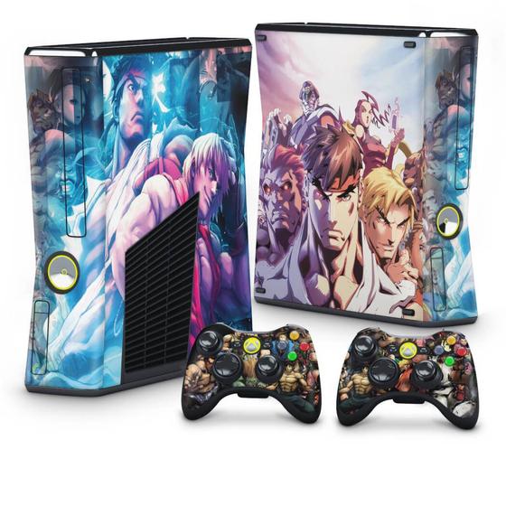 Imagem de Adesivo Compatível Xbox 360 Slim Skin - Street Fighter