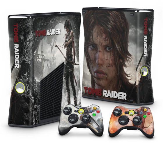 Imagem de Adesivo Compatível Xbox 360 Slim Skin - Tomb Raider
